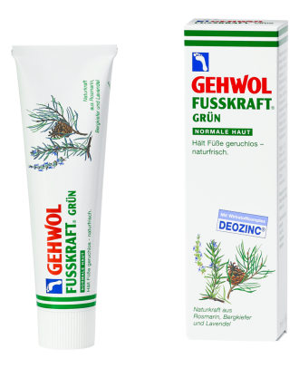 Освежаващ балсам Gehwol Fusskraft, за уморени и подути крака, 75 мл, зелен, (24196)