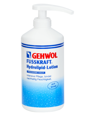 Хидролипид лосион за крака Gehwol Fusskraft с урея, дозатор 500 мл, (24235)