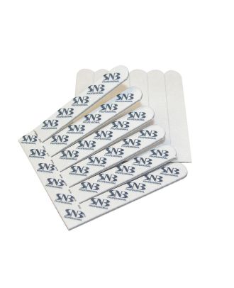 Индивидуални пили за естествени нокти SNB 100-180, 7 броя, (23551)