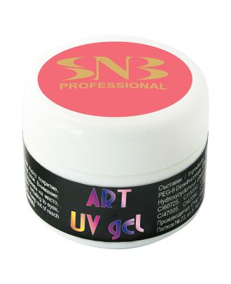 UV Гел боичка SNB за декорация, корал пастел, 5 мл, NPGA12, (23646)