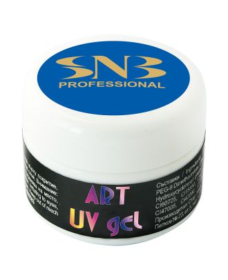 UV Гел боичка SNB за декорация, синя пастел, 5 мл, NPGA17, (23648)