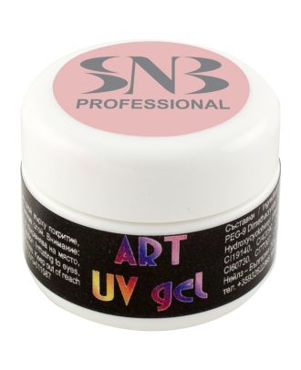 UV Гел боичка SNB за декорация, бледо розова, 5 мл, NPGA30, (23653)