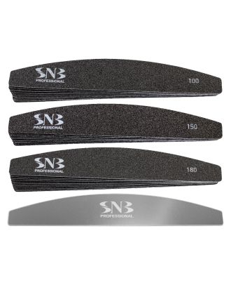 Пила мост SNB със сменяеми ленти x 10 бр., грубост 100-150-180, FIM544, (23703)