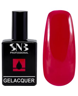 Гел лак SNB 39 Скарлет, 15 мл, червен, GL039, (23765)