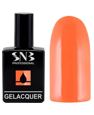 Гел лак SNB 262 СЕРАФИН, оранжев, 15 мл, (24143)