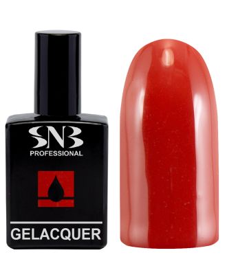 Гел лак SNB 272 ОМАЛА, червен, 15 мл, (24132)