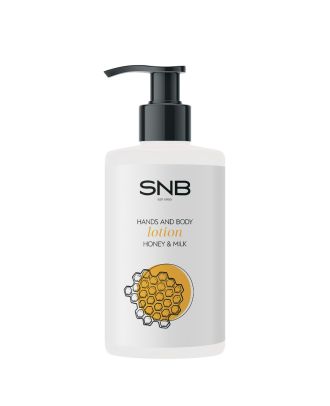 Лосион за ръце и тяло SNB Мед и мляко, 250 мл, MPSH30, (24013)