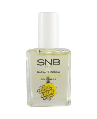 Масло за нокти и кожички SNB мед и мляко, 15 мл, (23356)