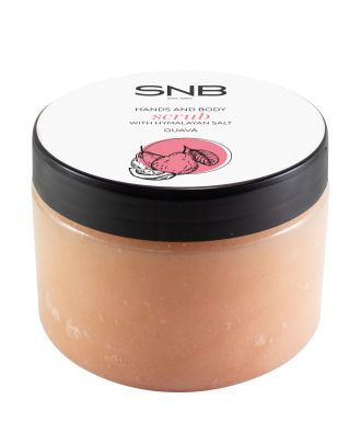 Скраб за ръце и тяло с хималайска сол Гуава SNB, 300 мл, (23524)