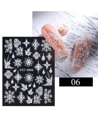 3D Лепенки - снежинки, модел 06