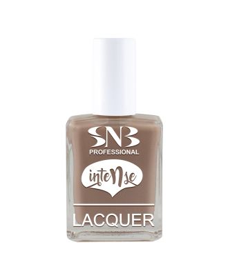 Лак за нокти SNB Интензив СЛАВЕНА, бежов, брокат, 15 мл, (23347)