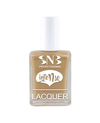 Лак за нокти SNB Интензив КАТРИНА, златен, брокат, 15 мл, (23349)