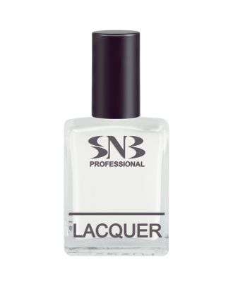Лак за нокти SNB Белчо, бял, 15 мл, (23468)