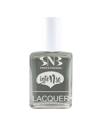 Лак за нокти SNB Интензив Ина, сив, 15 мл, (23440)