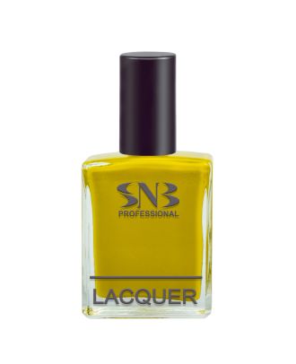 Лак за нокти SNB Елвира, жълт, 15 мл, (23544)
