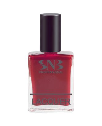 Лак за нокти SNB Любов, червен, 15 мл, (23540)