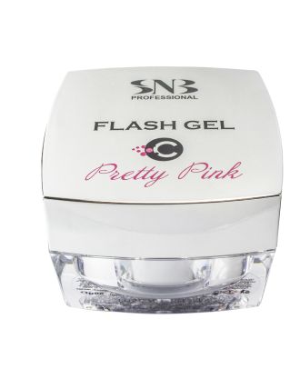 Гел за изграждане SNB Flash UV, нежно розов, 50 гр., NPF063, (23640)