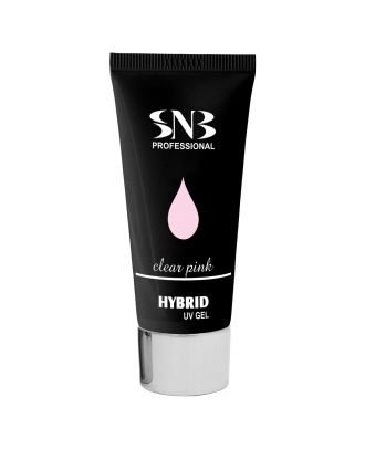 Hybrid UV гел SNB, 60 гр, прозрачно розово, (24112)