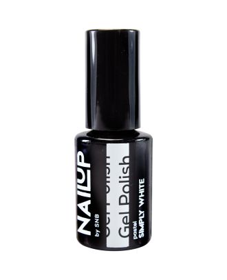 Гел лак NailUP Просто бяло 6 мл, NUC001, (23032)