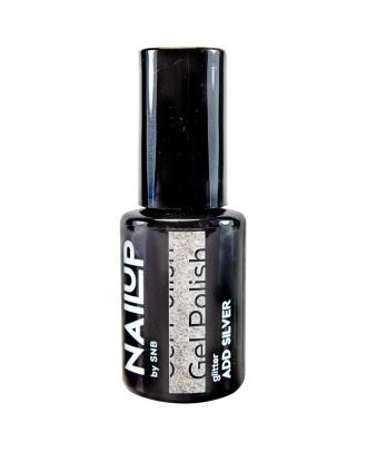 Гел лак NailUP Добави сребро 6 мл, NUC007, (23015)