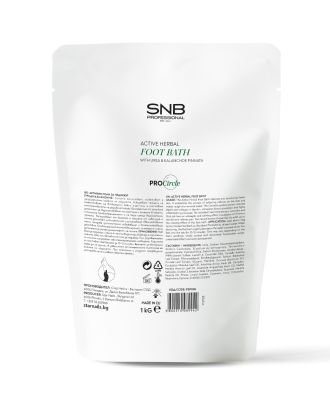 Активни соли за педикюр SNB, пълнител, 1 кг, PSP096, (24056)