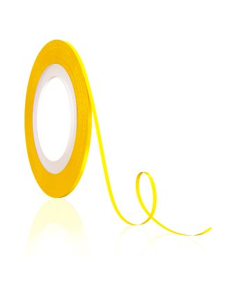 Самозалепваща лента за маникюр 15м, жълт пастел