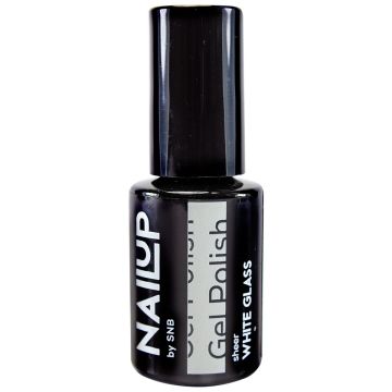 Гел лак NailUP Бяло стъкло 6 мл, NUC006, (23011)