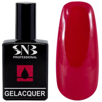 Гел лак SNB 09 Любов, 15 мл, червен, GL009, (23753)