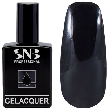 Гел лак SNB 26 Черньо, 15 мл, черен, GL026, (23759)